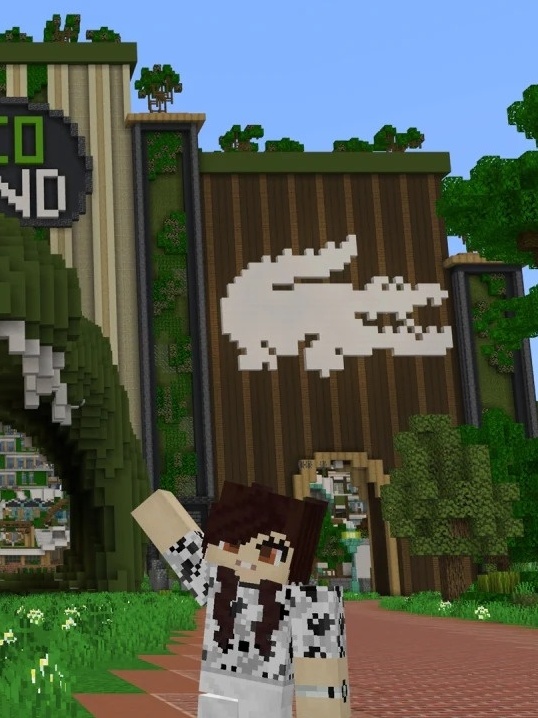 Crocodilo pixelado: Minecraft e Lacoste lançam collab virtual e física