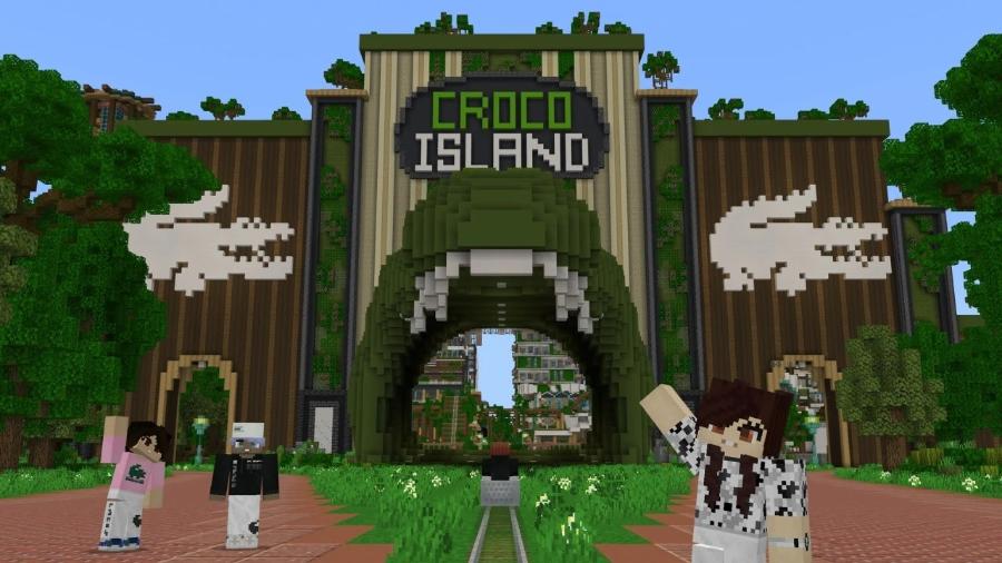 Minecraft: Lacoste ganha área especial, a Croco Island - Divulgação/Lacoste