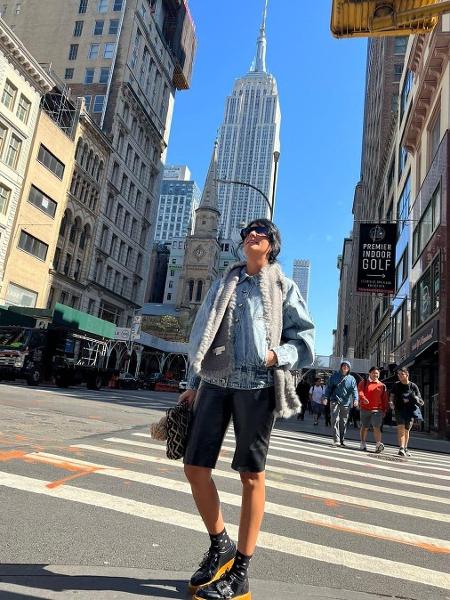 Manu Buffara em Nova York - Reprodução/Instagram - Reprodução/Instagram