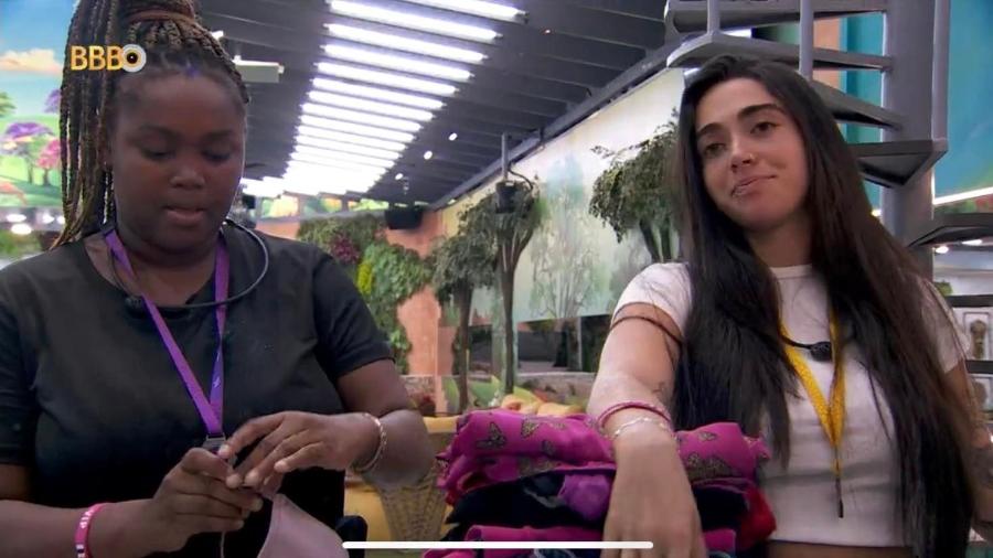 BBB 24: Giovanna e Raquele alfinetam Beatriz e Alane