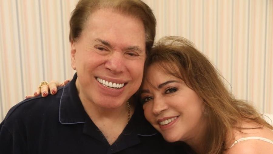 Silvio Santos e a mulher, Íris Abravanel