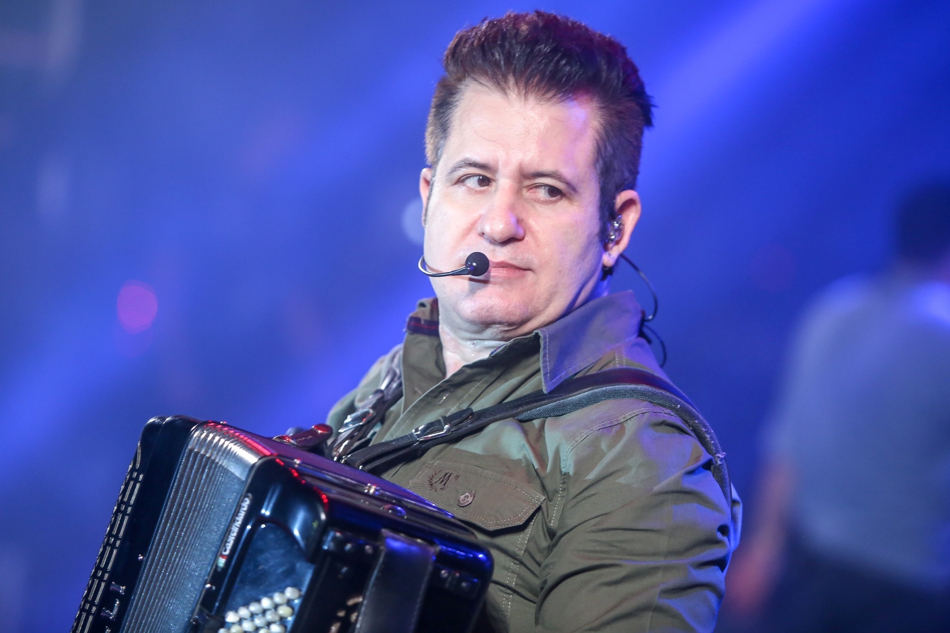 20.nov.2015 - Marrone, da dupla com Bruno, se apresenta no festival Villa Mix, em Belém - Caio Duran / Azzi Agency / Divulgação