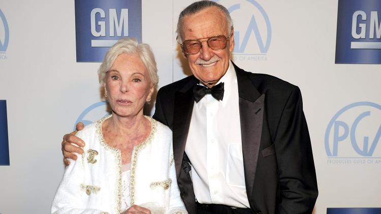 Stan Lee Joan Lee - Kevin Winter/Getty Images For PGA - Kevin Winter/Getty Images For PGA