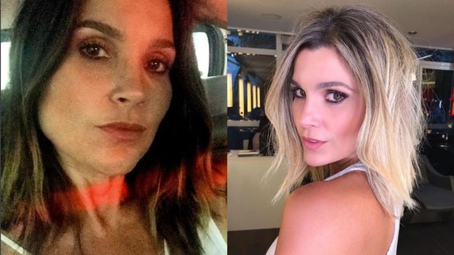 Antes e depois da transformação de Flávia Alessandra - Reprodução/Instagram/flaviaalereal