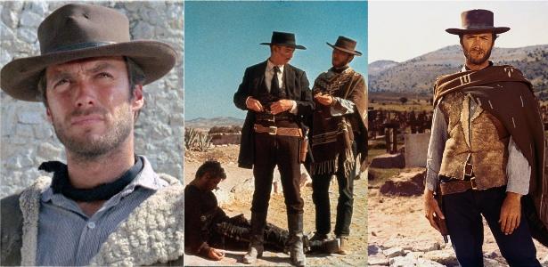 Montagem trilogia dos dólares - Reprodução - Reprodução