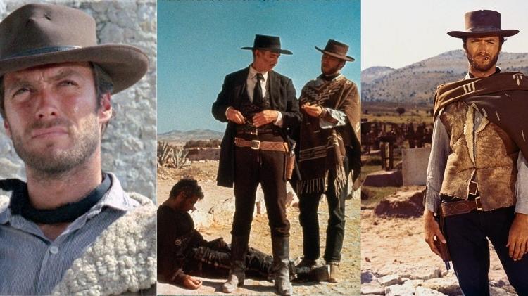 Montagem trilogia dos dólares - Reprodução - Reprodução
