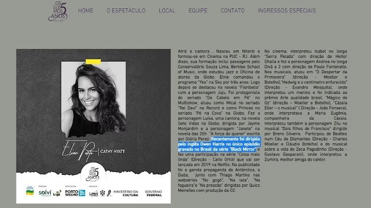 Eline Porto - Reprodução - Reprodução