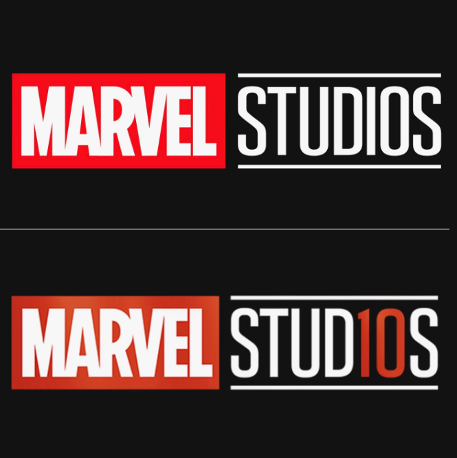 "Desafio dos 10 anos" com os heróis da Marvel - Reprodução/Twitter/Marvel