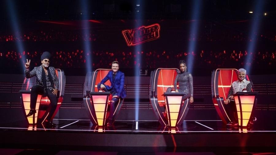 Carlinhos Brown, Michel Teló, Iza e Lulu Santos são os jurados da nona temporada do "The Voice Brasil" - Globo/Victor Pollak