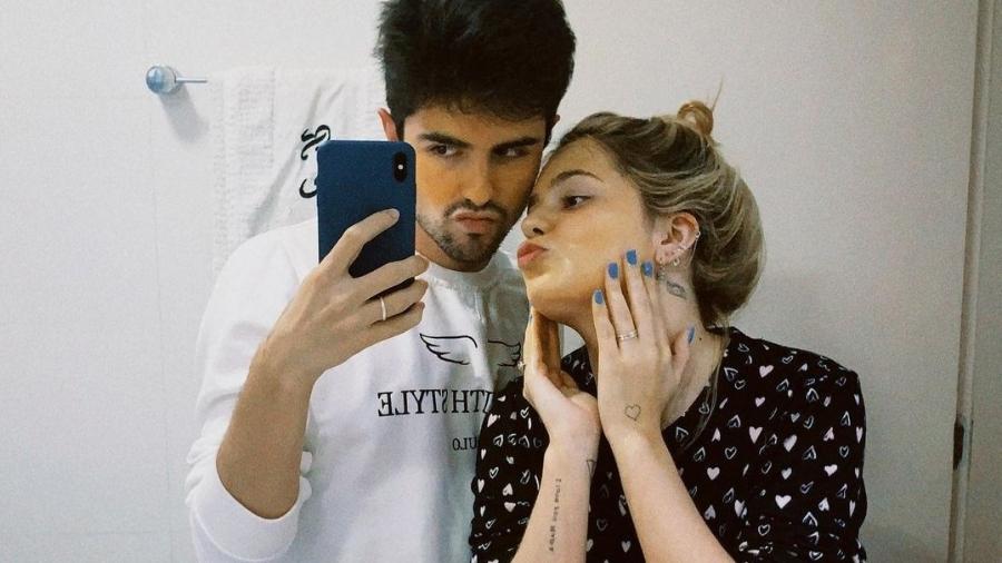 Ex-BBB Viih Tube faz skincare com o namorado, Bruno Magri - Reprodução/Instagram