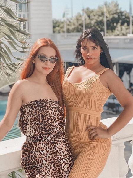 Fernanda e Camila fazem conteúdo sensual juntas  - Reprodução/Instagram