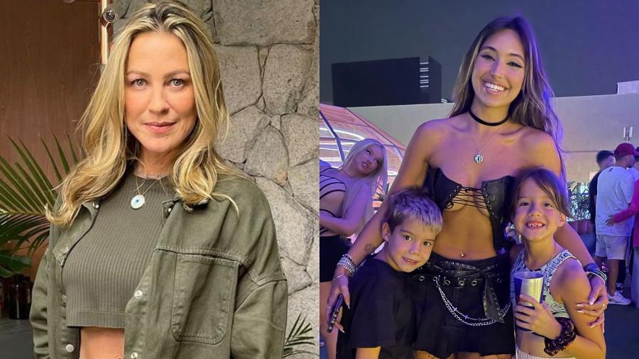 Luana Piovani não reconhece influencer Vanessa Lopes com os filhos - Reprodução/Instagram