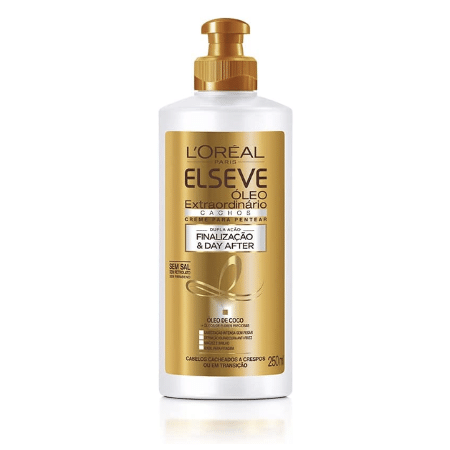 Creme para Pentear Óleo Extraordinário Cachos, 250ml, da Elseve, L'Oréal Paris - Divulgação - Divulgação