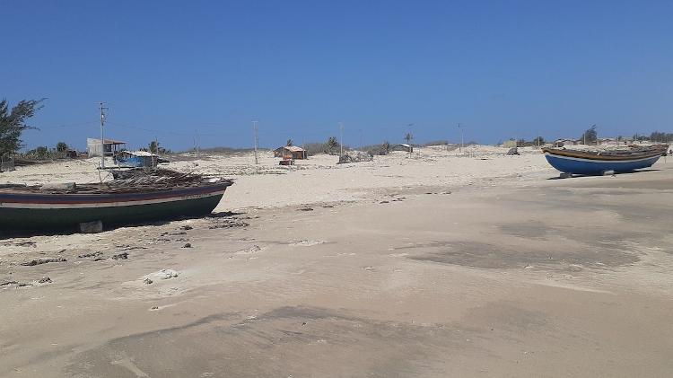 Modo de subsistência das famílias da Praia do Xavier baseia-se principalmente na pesca
