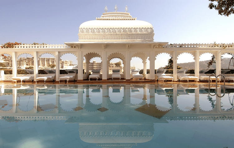 Taj Lake Palace, na Índia