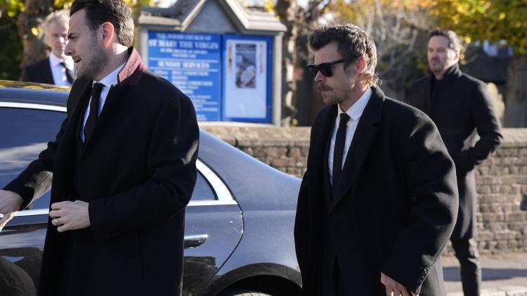 Harry Styles, ex-One Direction, chega ao funeral de Liam Payne