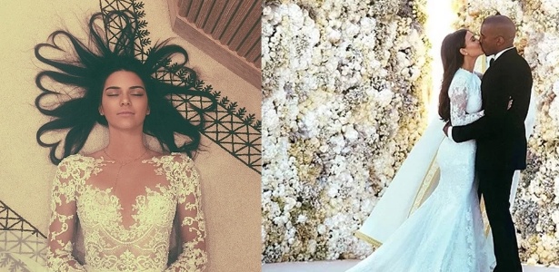 Kendall Jenner superou a meia-irmã, Kim Kardashian, em foto mais curtida no Instagram