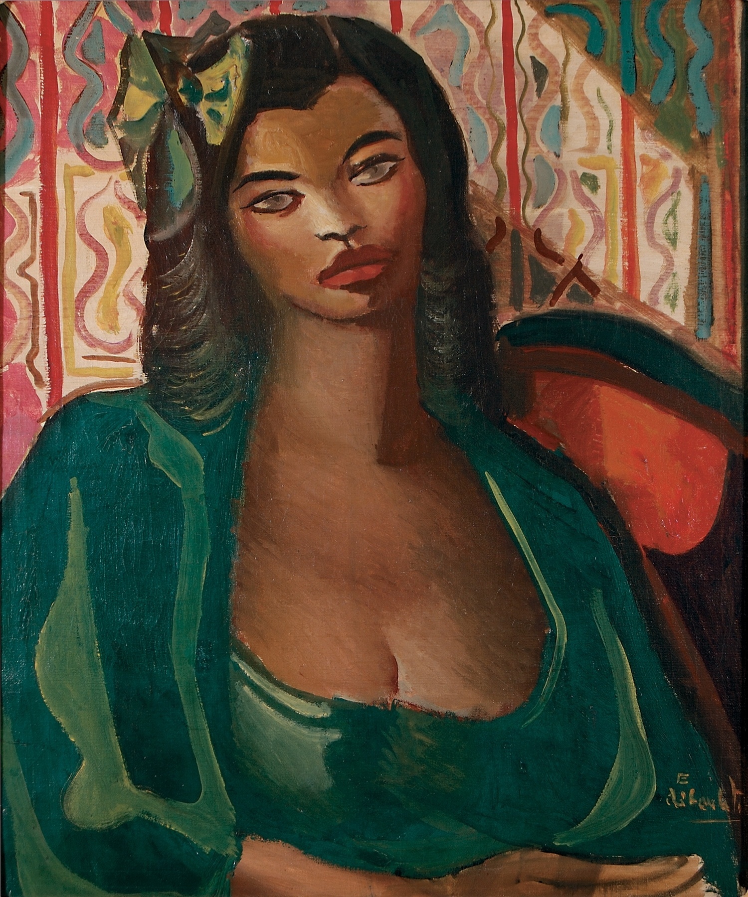 Abigial, óleo sobre tela, 1940-2. A exposição "Di Cavalcanti - Conquistador de Lirismos" tem inauguração dia 17 de março, na Galeria Almeida e Dale (rua Caconde, 152 - Jardim Paulista), onde fica até 28 de maio de 2016. Visitação: De segunda a sexta, das 10h às 18h; sábados das 10h às 14h Mais informações: (11) 3887-7130 / www.almeidaedale.com.br - Divulgação