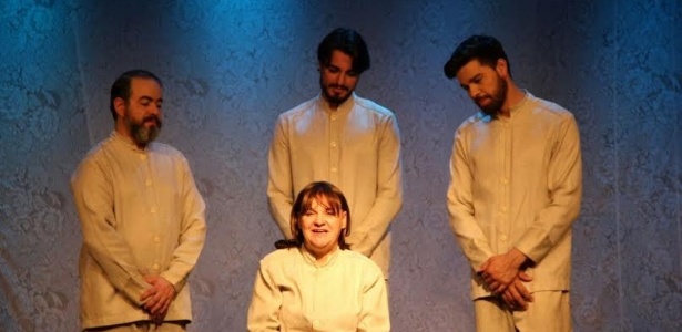 Cena de "Além da Vida", espetáculo baseado em textos psicografados por Chico Xavier e Divaldo Franco - Divulgação