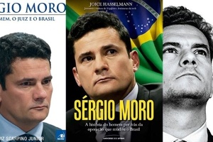 Três livros sobre o juiz paranaense Sérgio Moro chegam às livrarias - Montagem/UOL
