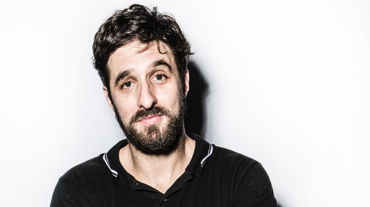 Rafinha Bastos no estúdio do UOL - Lucas Lima/UOL - Lucas Lima/UOL