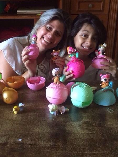 Flávia Cristina e a filha Kimberly Maria, de 9 anos - Arquivo Pessoal - Arquivo Pessoal