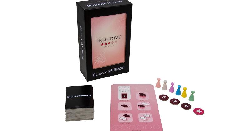 Imagem do jogo de tabuleiro inspirado no episódio "Nosedive", da série "Black Mirror" - Divulgação - Divulgação