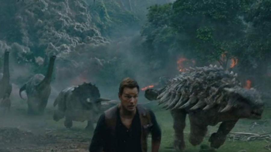 Chris Pratt em "Jurassic World: Reino Ameaçado" (2018) - Divulgação