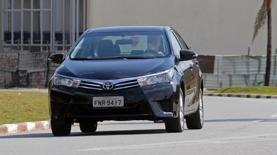Corolla é um dos modelos convocados em campanha de recall da Toyota em 2019; vasta maioria é por airbags da Takata - Murilo Góes/UOL