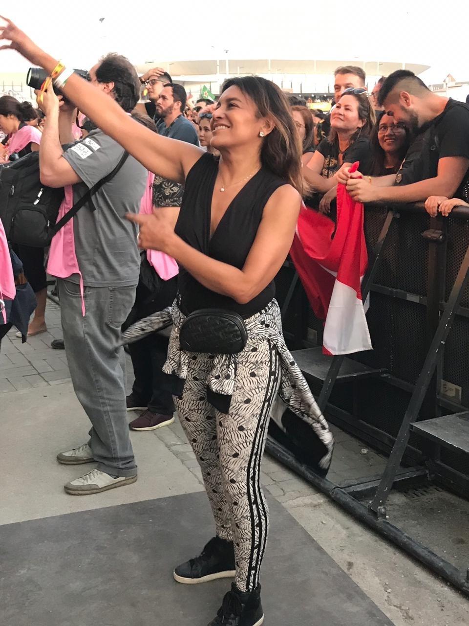 Dira Paes no Rock in Rio 2019 - Rafael Godinho/UOL