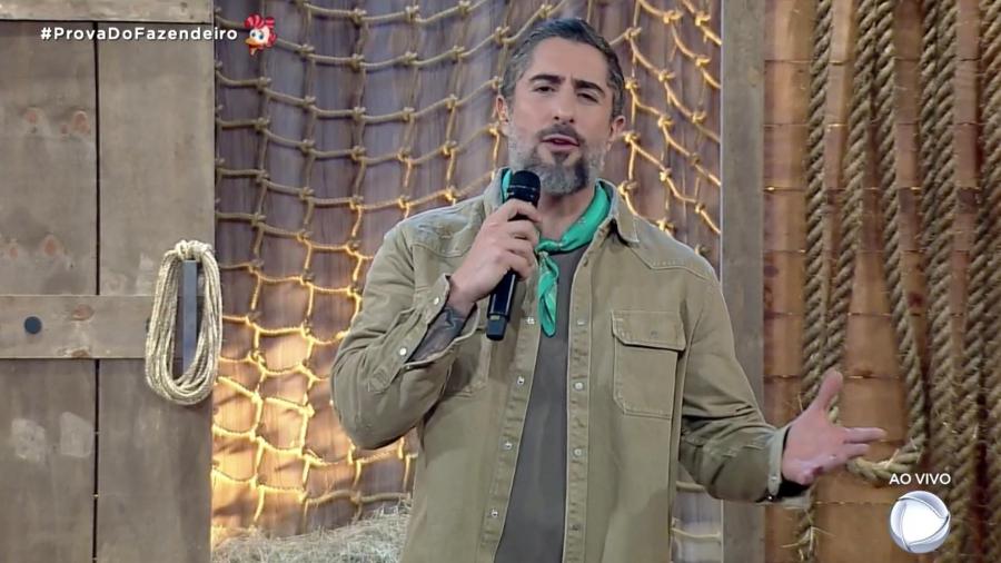 Marcos Mion apresenta noite de prova do fazendeiro em A Fazenda 2019 - Reprodução/RecordTV