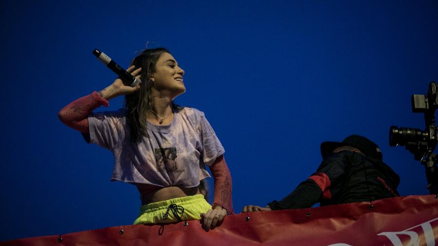 A rapper Cynthia Luz se apresenta no Beatloko - Marcelo Justo/UOL