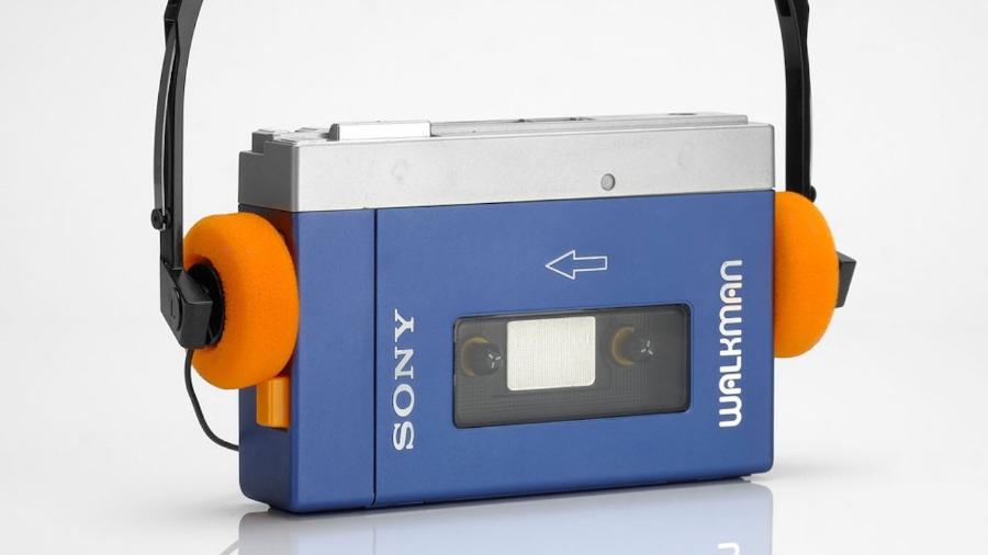 O primeiro Walkman lançado pela Sony em 1979 - Reprodução