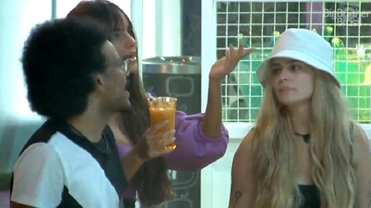 BBB 21: João Luiz e Viih Tube dão conselho a Thaís sobre Fiuk - Reprodução/Globoplay - Reprodução/Globoplay