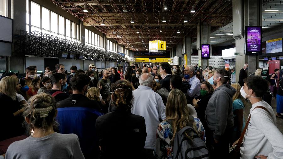 Aeroporto de Cumbica, em São Paulo