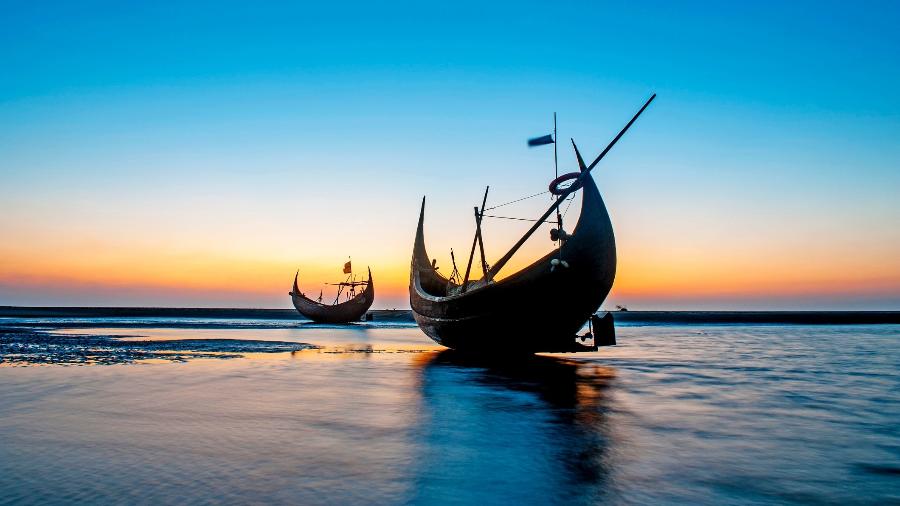 Praia de Cox"s Bazar, em Bangladesh - Getty Images/iStockphoto