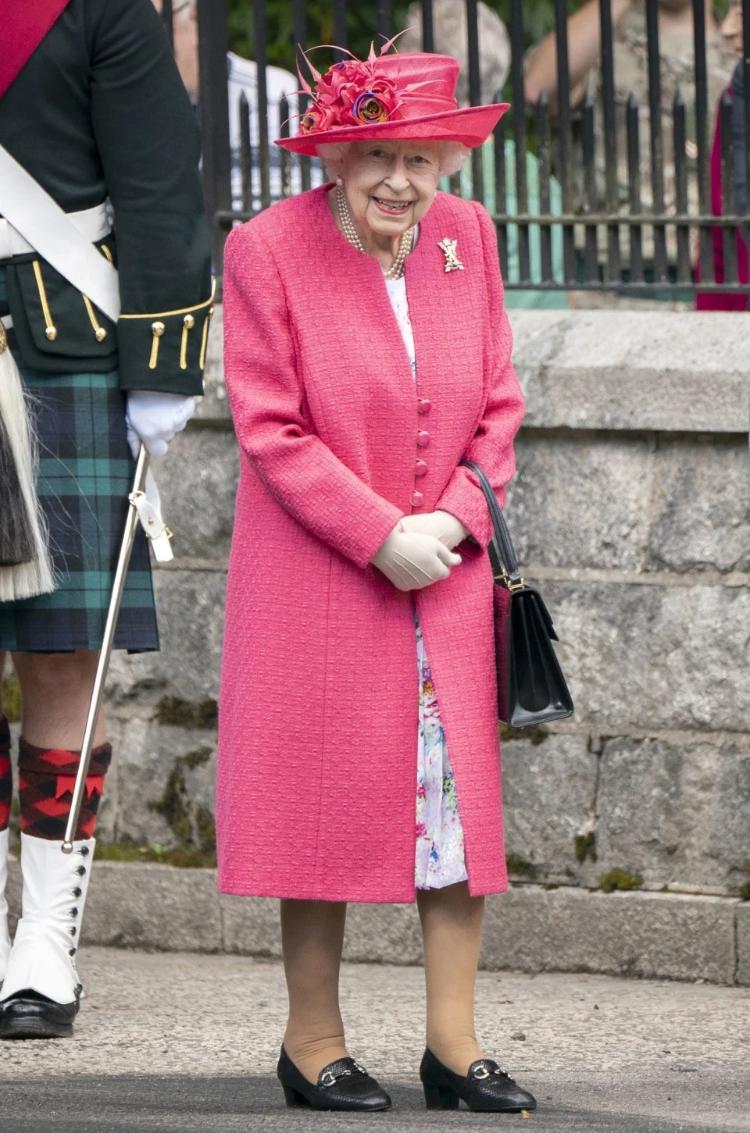 Queen Elizabeth's leather slippers were first used by someone to comfort their feet - Getty Images - Getty Images