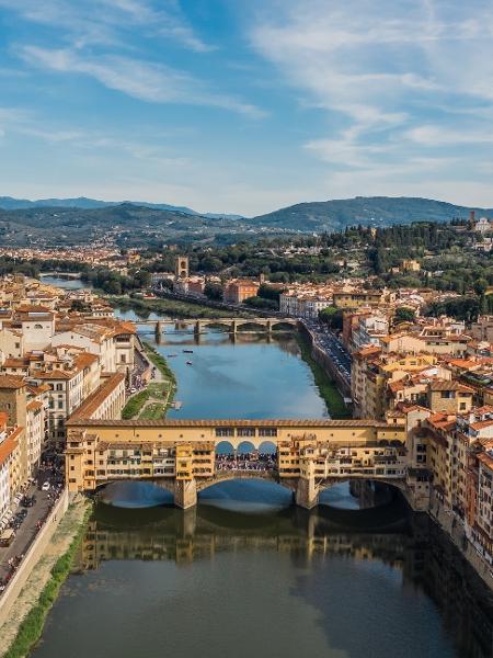 Ponte Vecchio, em Florença