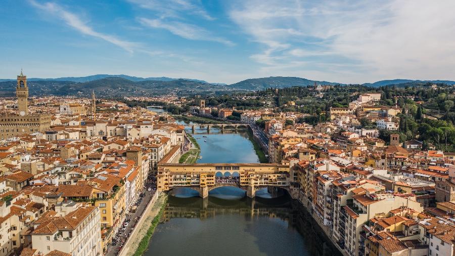 Ponte Vecchio, em Florença - Medvedkov/Getty Images/iStockphoto