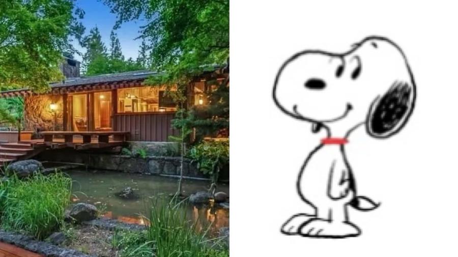 Residência do criador do personagem Snoopy foi colocada à venda