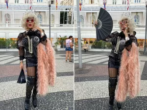 Drag queen se veste de Madonna e faz plantão em hotel: 'Me montei todinha'