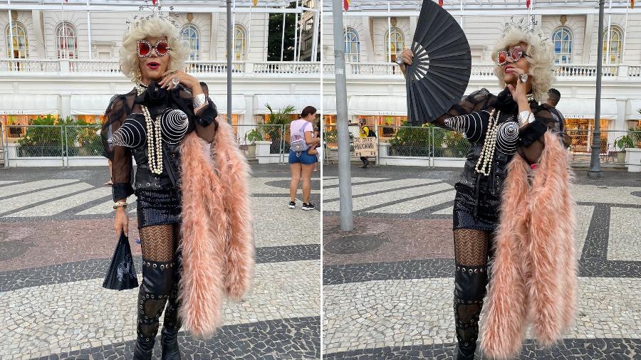 Drag queen Allice Bombom chamou a atenção dos fãs de Madonna - Marina de Mattos/UOL