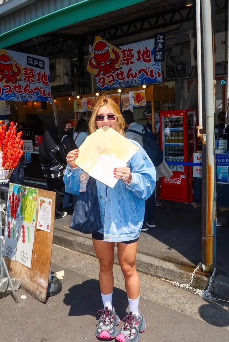 Virginia Fonseca, também de Labubu, no Japão Virginia Fonseca, também de Labubu, no Japão
