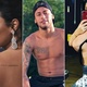 Os tatuados Demi Lovato, Neymar e Sheila Mello - Montagem/UOL