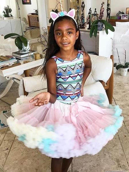Laura, filha de Gloria Maria, pronta para o Carnaval - Reprodução/Instagram