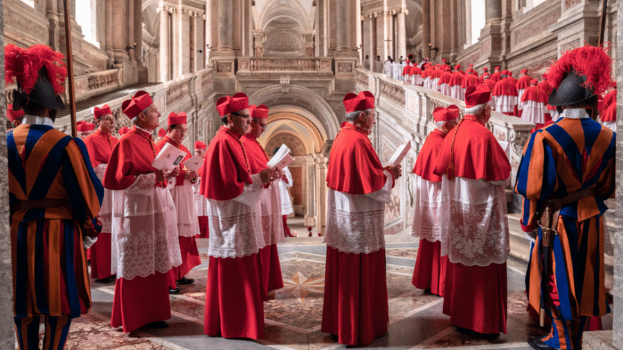Filme retrata momento do conclave, quando cardeais escolhem o novo sucessor Filme retrata momento do conclave, quando cardeais escolhem o novo sucessor