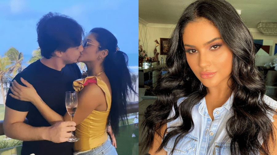 Mileide Mihaile publicou foto de beijo com Neto Santos - Reprodução/Instagram
