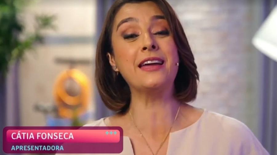 Catia Fonseca aparece no "Mais Você" de Ana Maria Braga - Reprodução/TV Globo