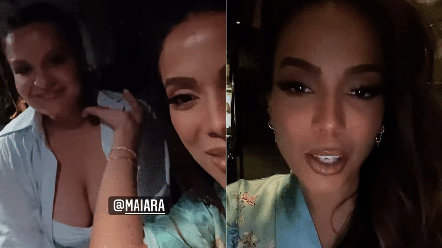 Anitta e Maiara curtiram a noite em uma boate em Miami (EUA) - Reprodução/Instagram