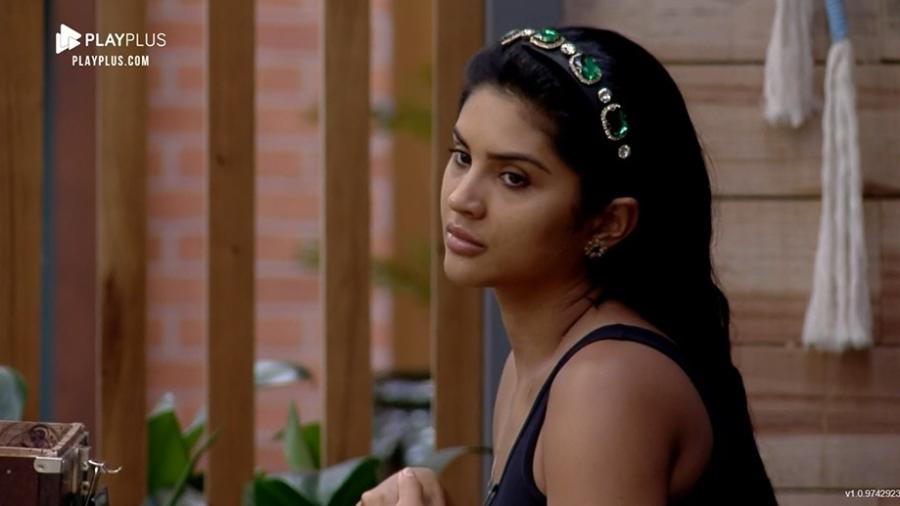 A Fazenda 2021: Dayane diz que cabelo da Mileide está muito curto - Reprodução/Playplus